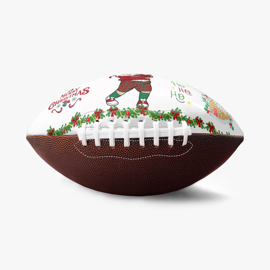 Official size NFL Football - Santa Golfing