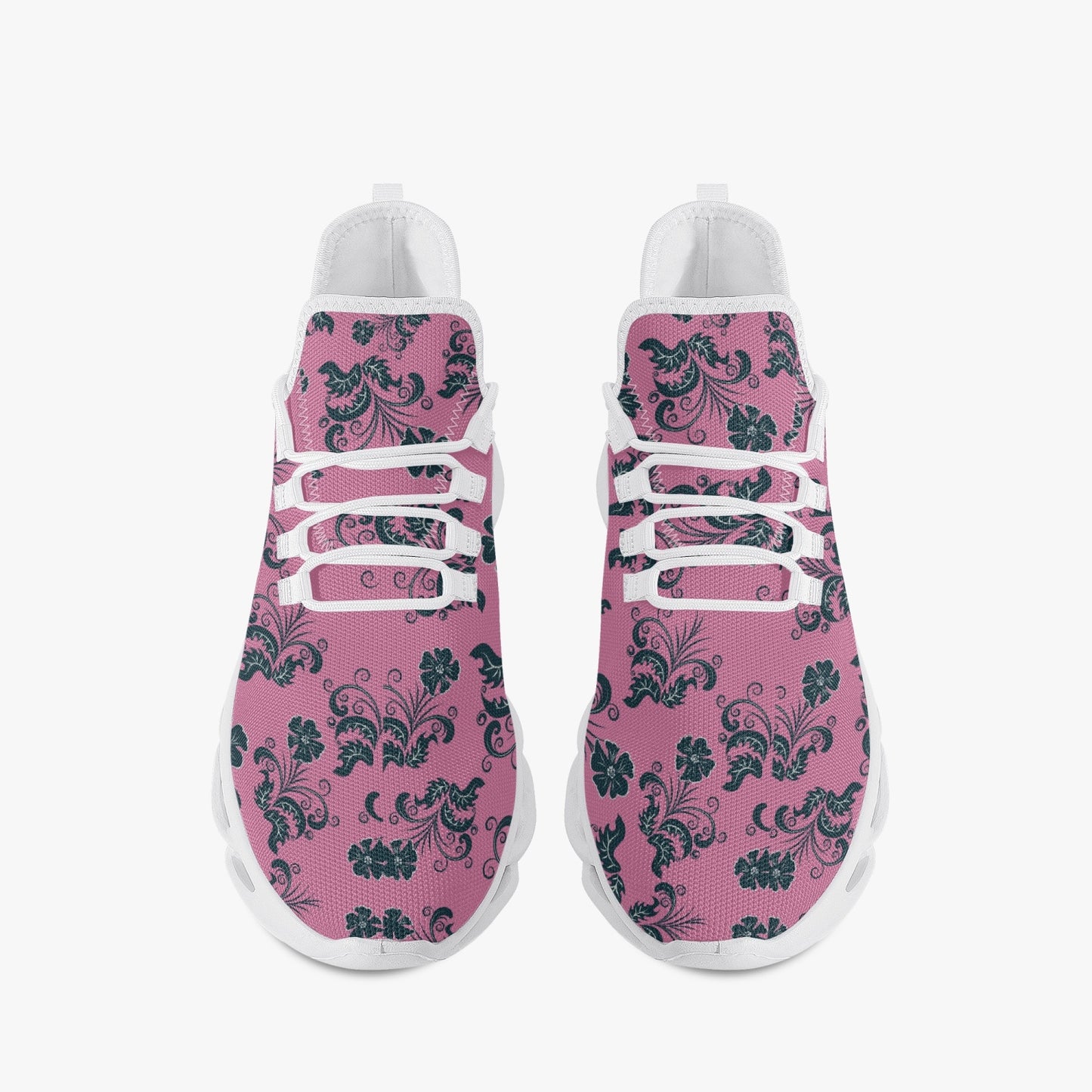 Bounce Mesh Knit Sneakers - White