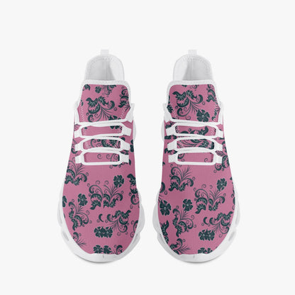 Bounce Mesh Knit Sneakers - White