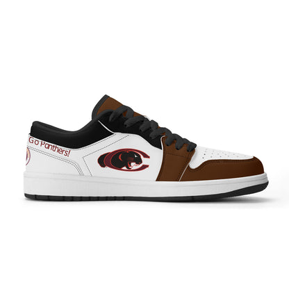 Leather Low Top Sneakers