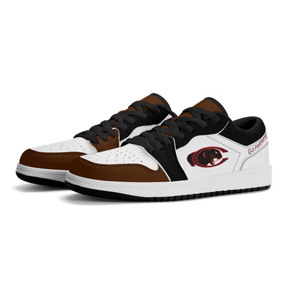 Leather Low Top Sneakers