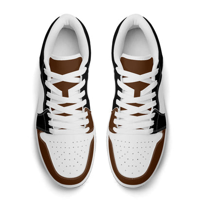 Leather Low Top Sneakers