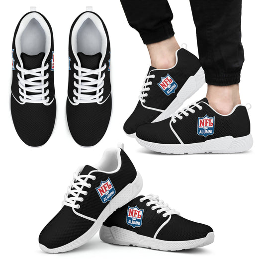 NFL Alumni Athletic Sneakers-White Sole