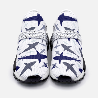 Unisex Lightweight Sneakers Sharks Edition