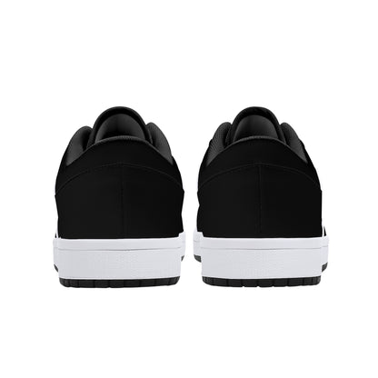 Leather Sneakers - Black Beauty Collection