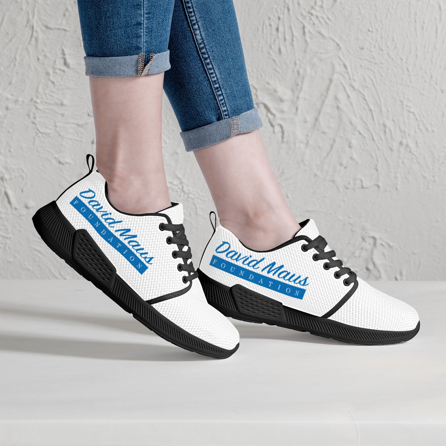 Mesh Sneakers - Black Sole - David Maus Foundation