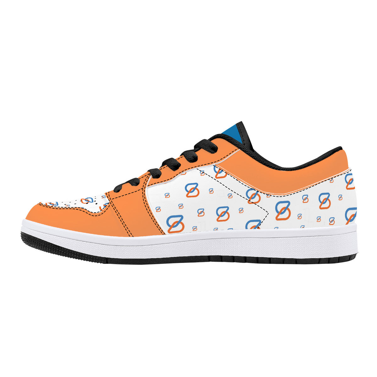 Low-Top Synthetic Leather Sneakers - Custom Designed for Teri Nichols-Willman