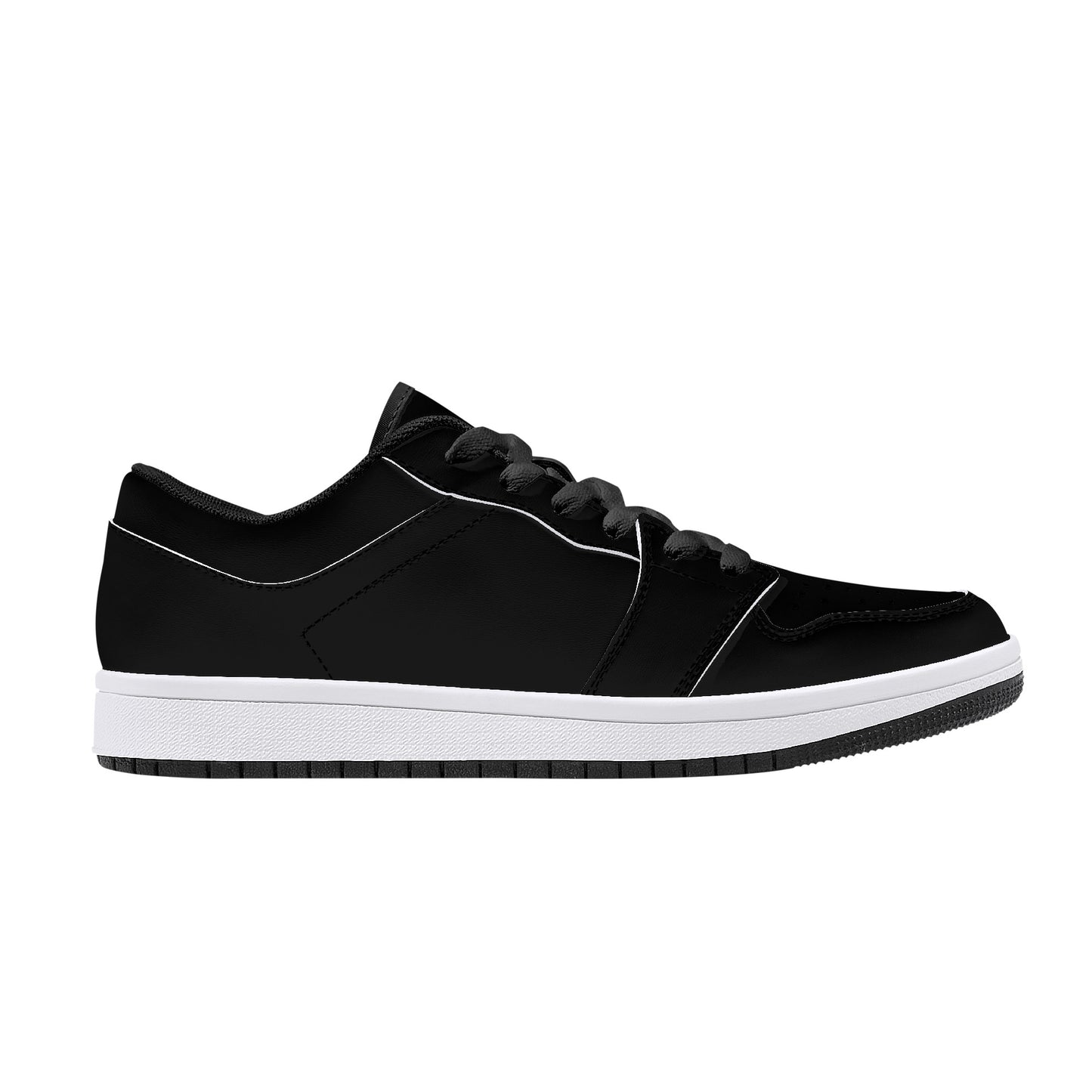 Leather Sneakers - Black Beauty Collection