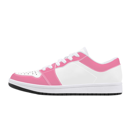 Leather Sneakers - Pink Passion