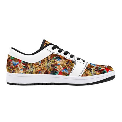 Leather Sneakers-Dragon Slayer Edition