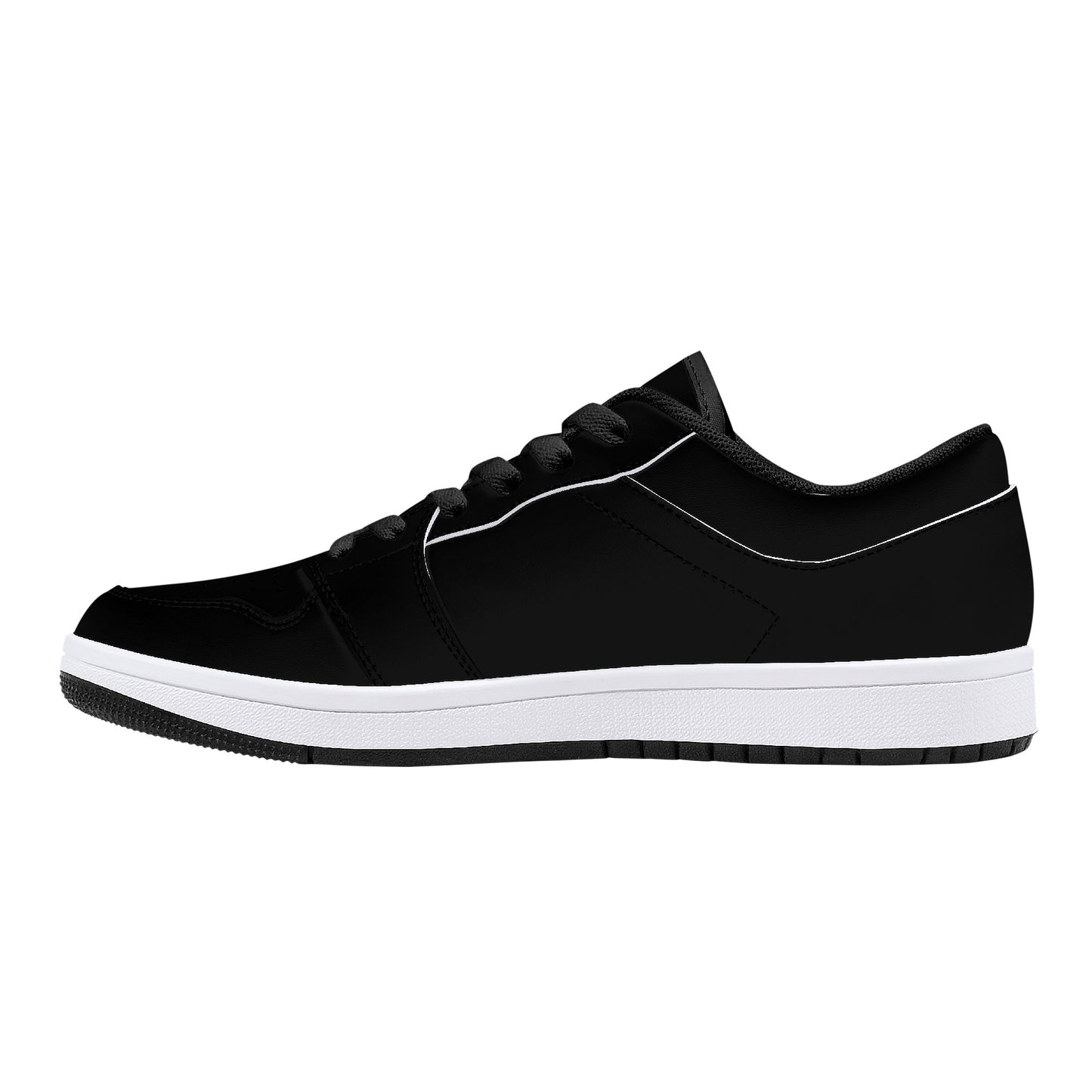 Leather Sneakers - Black Beauty Collection
