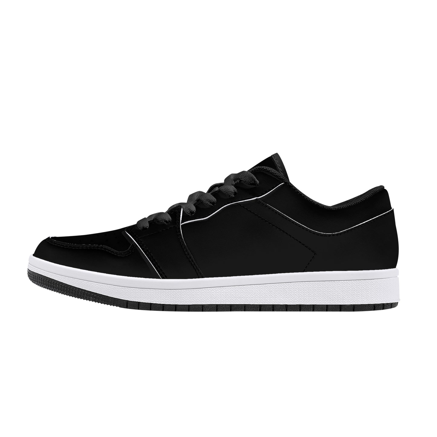 Leather Sneakers - Black Beauty Collection