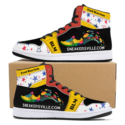 Leather High Top's-Social Justice Design