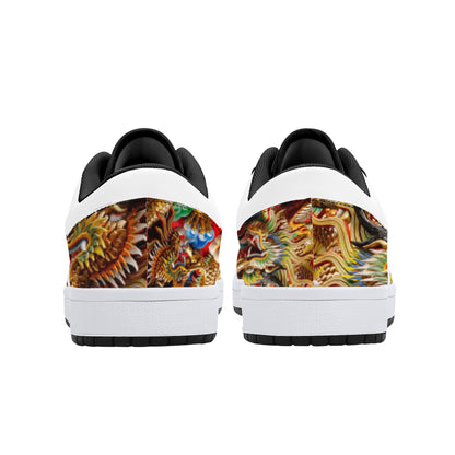 Leather Sneakers-Dragon Slayer Edition