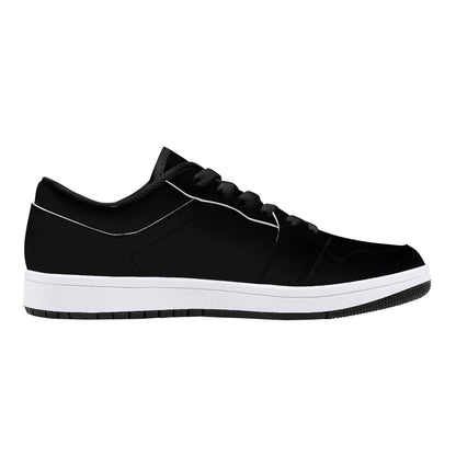 Leather Sneakers - Black Beauty Collection