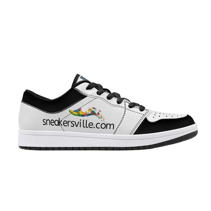 Leather Sneakers - sneakersville.com logo