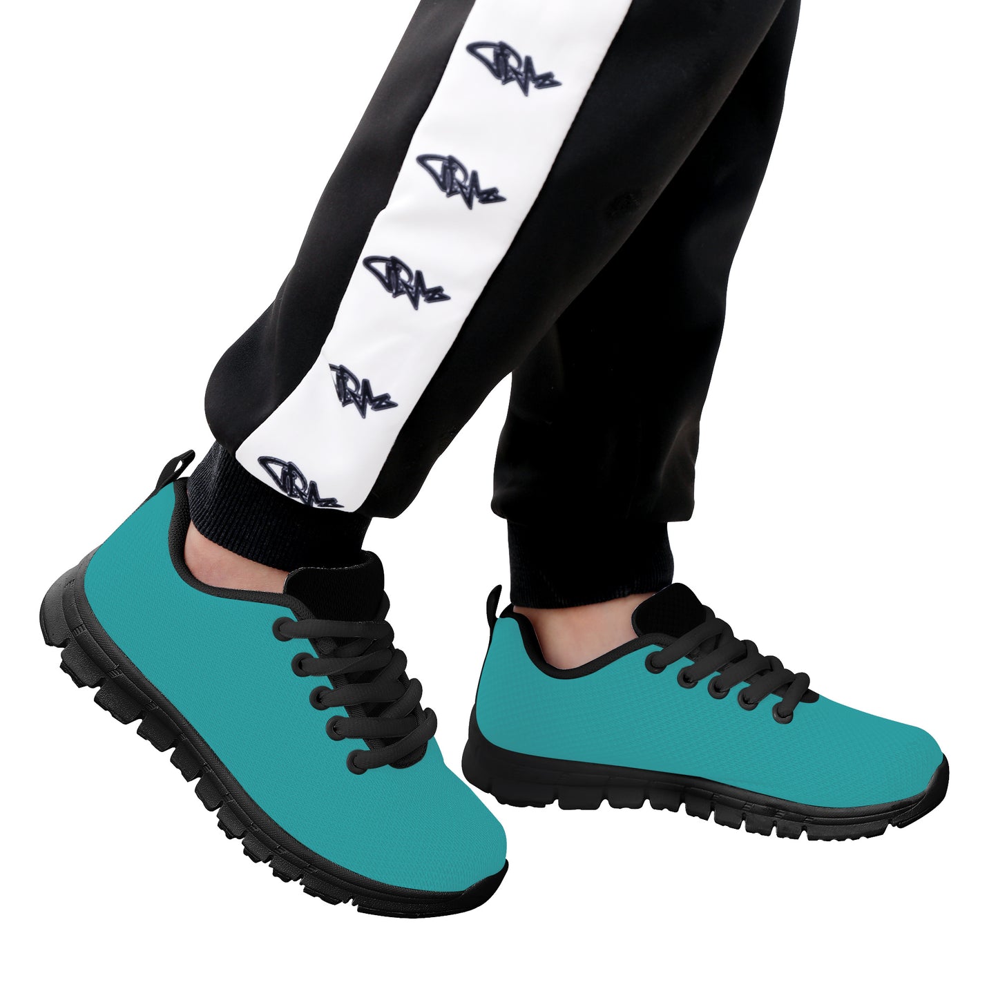 Kids Athletic Sneaker-Turquoise