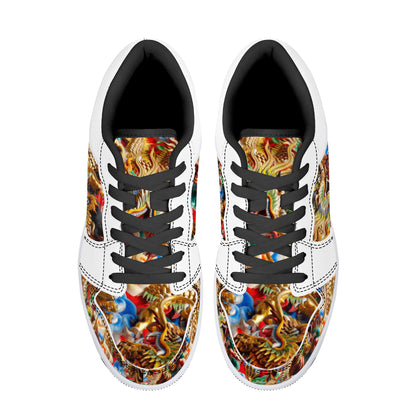 Leather Sneakers-Dragon Slayer Edition