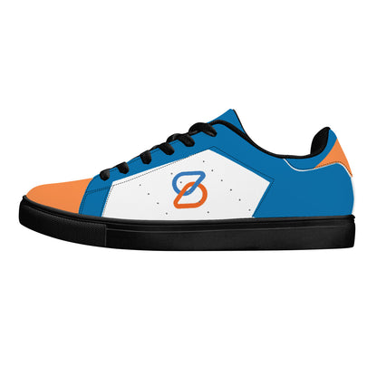 Low-Top Synthetic Leather Sneakers - Custom Designed for Spherion, Inc.