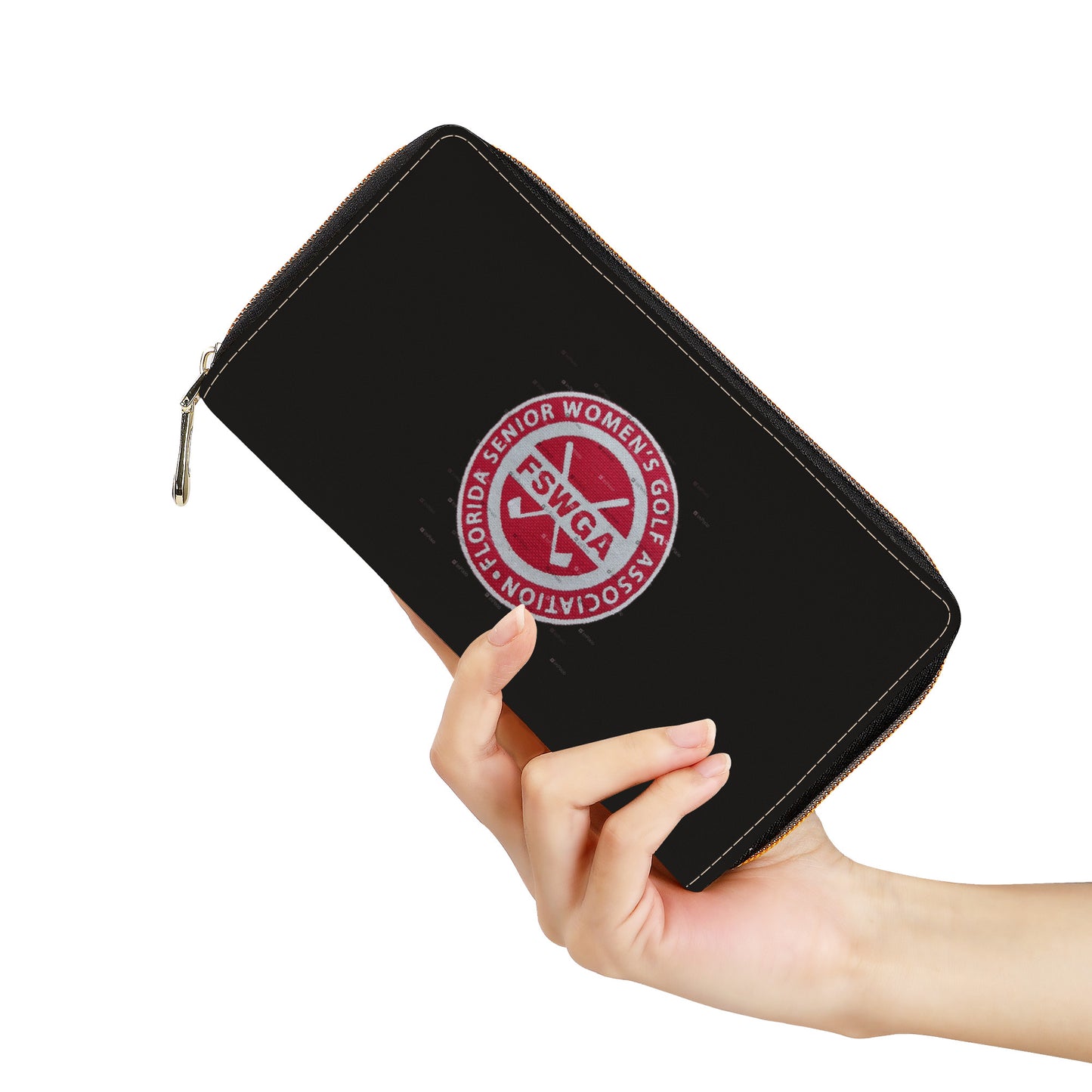 SF_F2 L Zipper Purse Clutch Bag