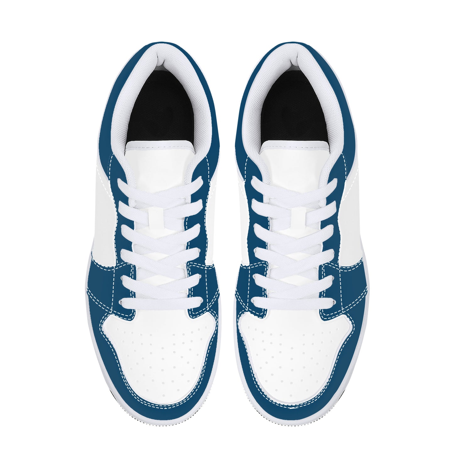 Leather Sneakers - Royal Blue