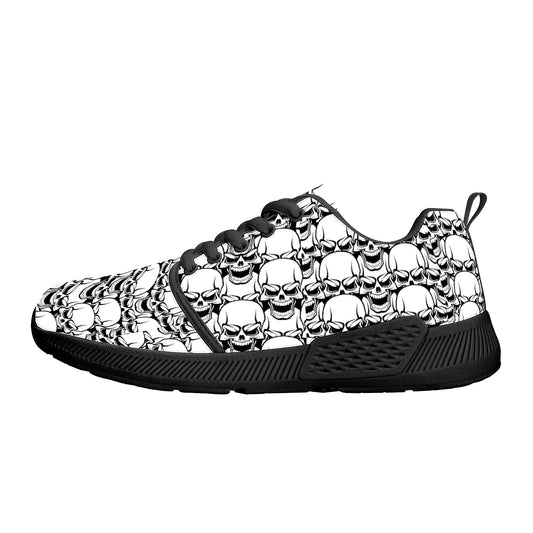 Mesh Sneakers-Screaming Skulls Edition