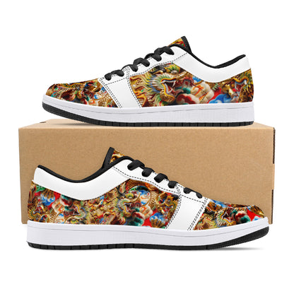 Leather Sneakers-Dragon Slayer Edition