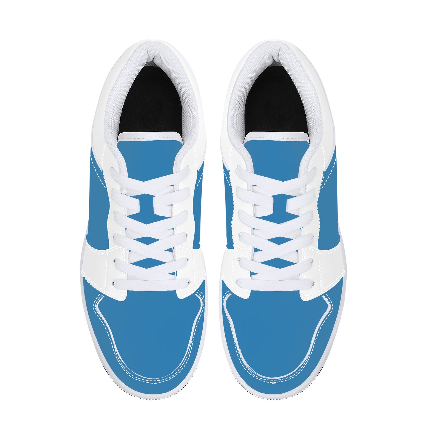 Leather Sneakers - Baby Blue Collection