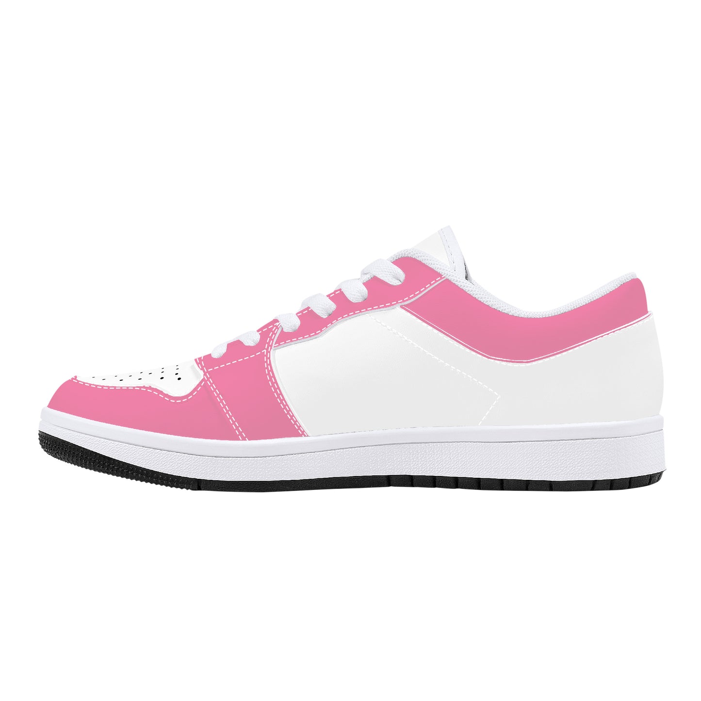 Leather Sneakers - Pink Passion